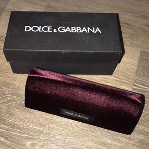 Dolce & Gabbana eye glasses case